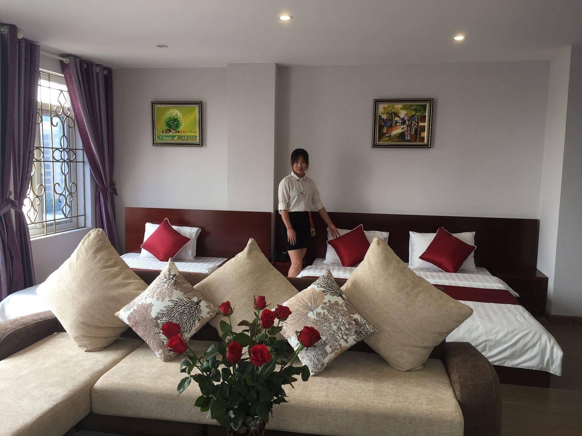New Amely Hotel Hanoi Exteriör bild