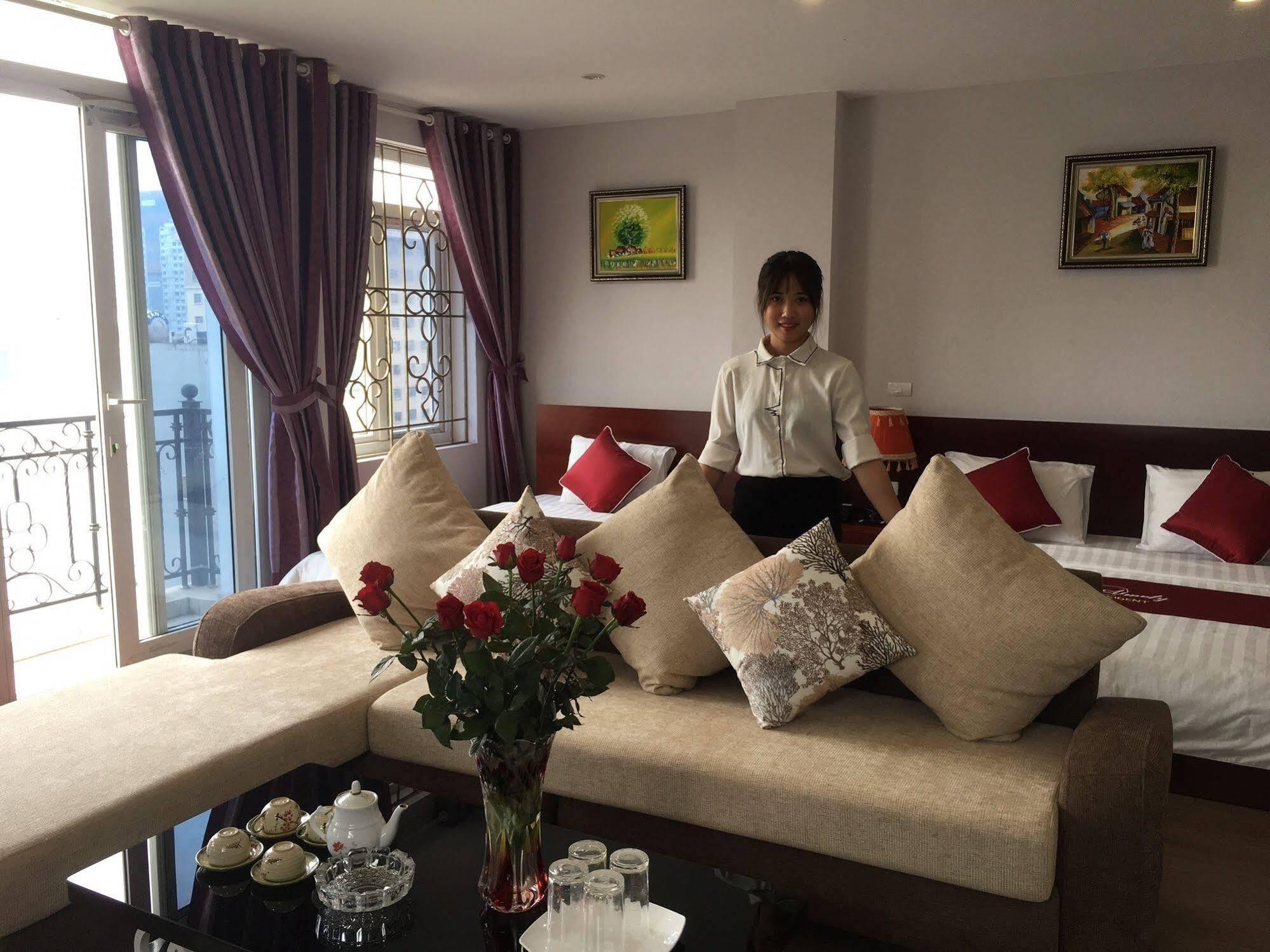 New Amely Hotel Hanoi Exteriör bild
